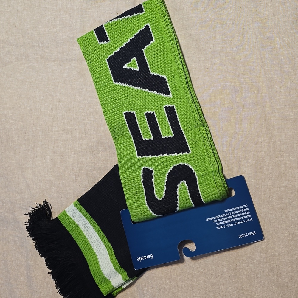 Seattle City Scarf Knit Winter Neck Reversible Double Sided By Eclipse